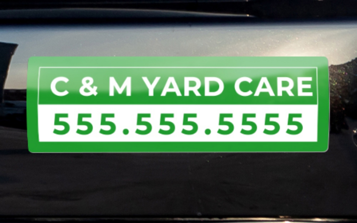 Picture of 3" x 10" Bumper Magnet PFF