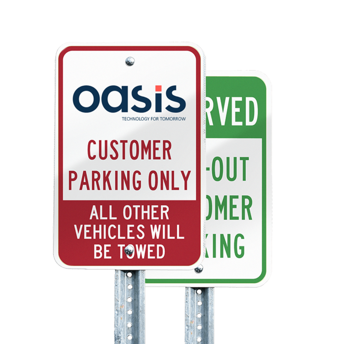 Picture of 18" x 12" Parking Sign PFF Product