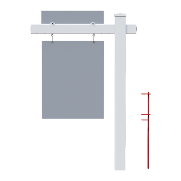 Picture of Vinyl Real Estate Post (1-Piece)