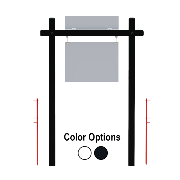 Picture of Double Aluminum Post
