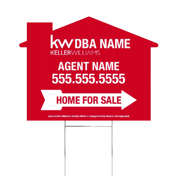 Picture of Keller Williams Shaped Signs