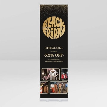 Picture of Retractable Trade Show 10 - 78" x 23"