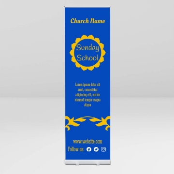 Picture of Sunday School 6 - 78" x 23"