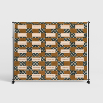 Show details for Repeating Logo 19 - 8ft x 10ft Picture of Repeating Logo 19 - 8ft x 10ft