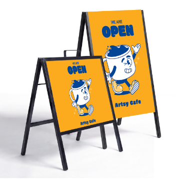 Picture of Metal A-Frame Sign
